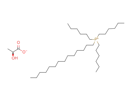trihexyl(tetradecyl)phosphonium L-lactate