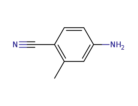 Molecular Structure of 72115-06-1 (4-Amino-2-methylbenzonitrile)
