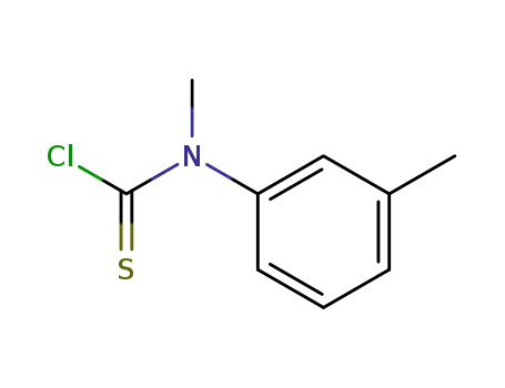 Molecular Structure of 36592-58-2 (N-Methyl-N-(m-tolyl)thiocarbamoyl chloride)