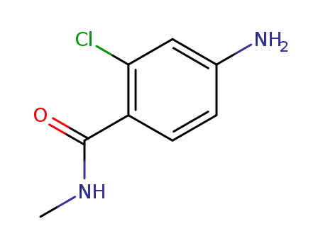 2-chloro-4-amino-N-methyl benzamide