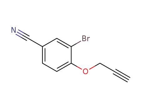 3-bromo-4-(prop-2-yn-1-yloxy)benzonitrile