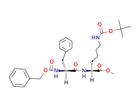 (S)-methyl 2-((S)-2-(((benzyloxy)carbonyl)amino)-3-phenylpropanamido)-6-((tert-butoxycarbonyl)amino)hexanoate