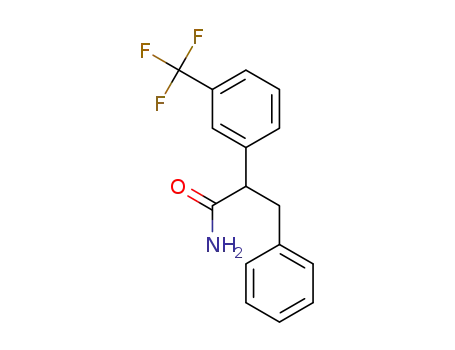 3-phenyl-2-(3-(trifluoromethyl)phenyl)propanamide