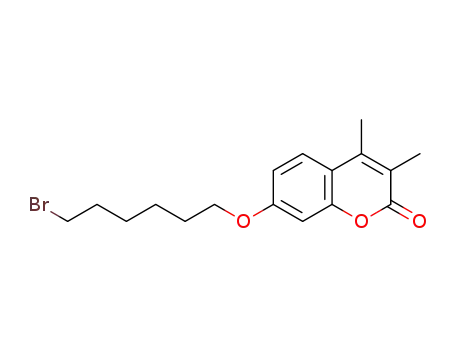 7-[(6-bromohexyl)oxy]-3,4-dimethyl-2H-chromen-2-one