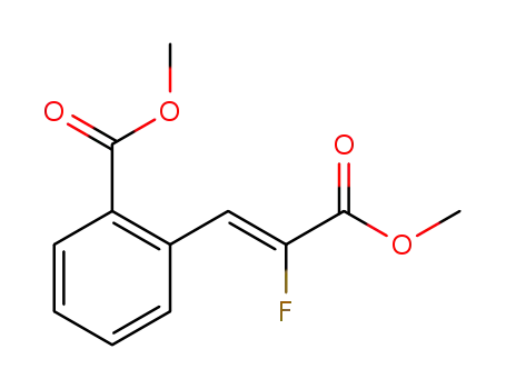 (Z)-methyl 2-(2-fluoro-3-methoxy-3-oxoprop-1-en-1-yl)benzoate