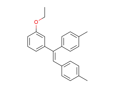 (E)-{1-(3-ethoxyphenyl)-1,2-bis-[p-tolyl]}ethene