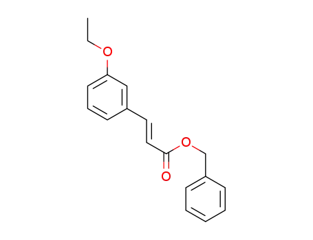 benzyl (E)-3-(3-ethoxyphenyl)acrylate