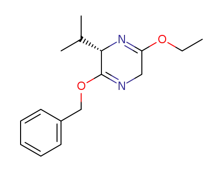 (S)-2-isopropyl-3-benzyloxy-6-ethoxy-2,5-dihydropyrazine