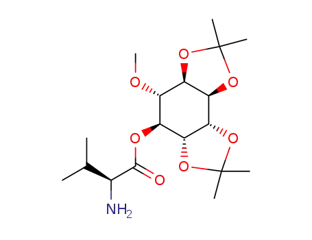 1,2:5,6-bis-O-(1-methylethylidene)-4-O-Val-3-O-methyl-D-chiro-inositol