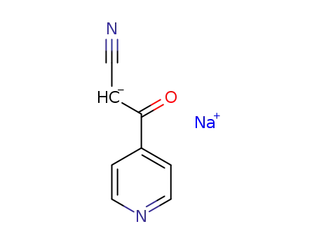 1-cyano-2-oxo-2-(pyridin-4-yl)ethane sodium salt