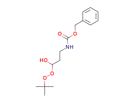 benzyl (3-(tert-butylperoxy)-3-hydroxypropyl)carbamate