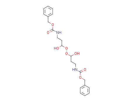 dibenzyl (peroxybis(3-hydroxypropane-3,1-diyl))dicarbamate