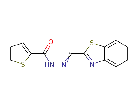 N’-[(2-benzothiazolyl)methylene]thiophene-2-carbohydrazide