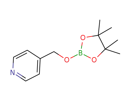 4-(((4,4,5,5-tetramethyl-1,3,2-dioxaborolan-2-yl)oxy)methyl)pyridine