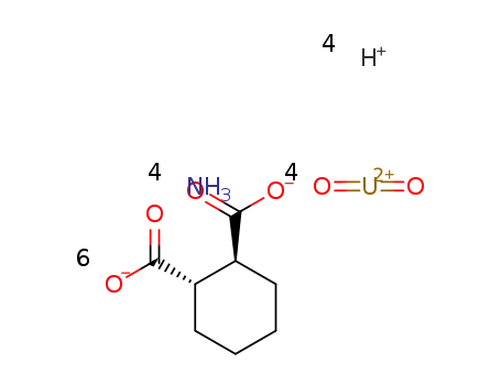 [NH4]4[(UO2)4(rac-trans-1,2-cyclohexanedicarboxylate)6]