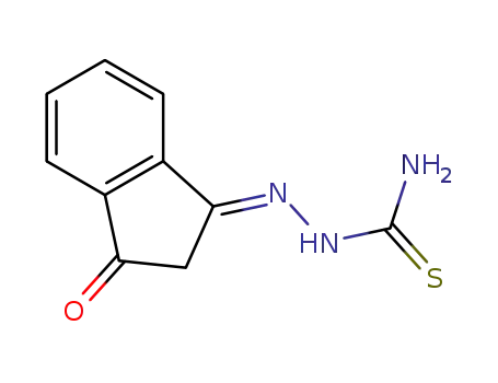 (E)-2-(3-oxo-2,3-dihydro-1H-inden-1-ylidene)hydrazine-1-carbothioamide
