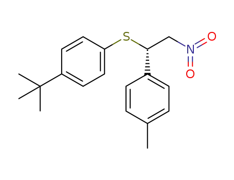 (S)-(4-(tert-butyl)phenyl)(2-nitro-1-(p-tolyl)ethyl)sulfide