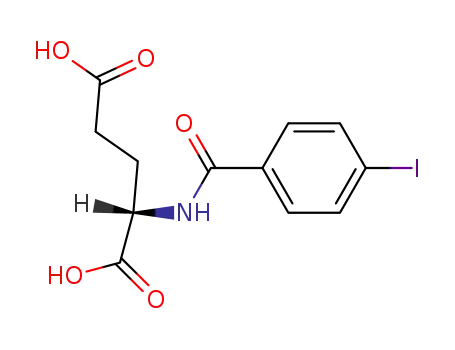 Molecular Structure of 38974-68-4 (N-(4-iodobenzoyl)-L-glutamic acid)