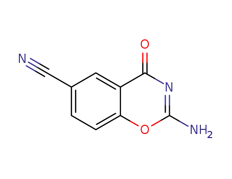 2-amino-4-oxo-4H-benzo[e][1,3]oxazine-6-carbonitrile