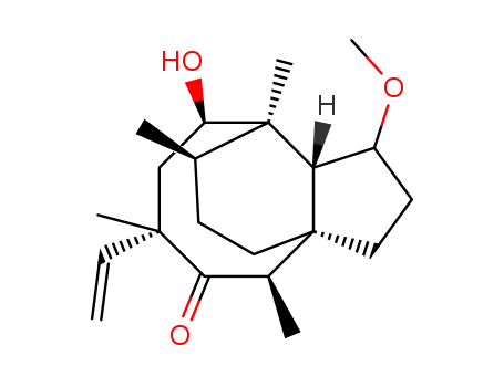 (3aS,4R,5S,6S,8R,9R,9aR,10R)-4,6,9,10-tetramethyloctahydro-8-hydroxy-6-ethenyl-1-methoxy-3a,9-propano-3aH-cyclopentacycloocten-5-one