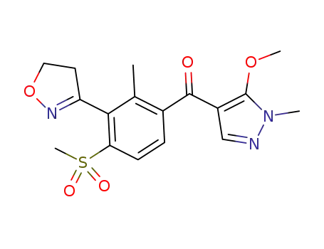 [3-(4,5-dihydro-1,2-oxazol-3-yl)-4-methylsulfonyl-2-methylphenyl](5-methoxy-1-methylpyrazole-4-yl)methanone