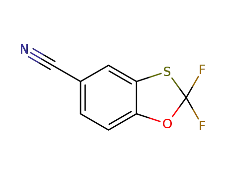 2,2-difluoro-5-cyano-1,3-benzoxathiolane-7-carbaldehyde