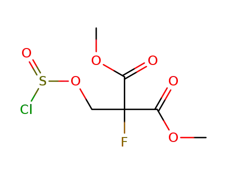 dimethyl 2-fluoro-2-chlorosulfinyloxymethylmalonate