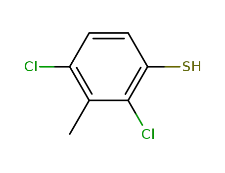 2,4-dichloro-3-methyl-benzenethiol