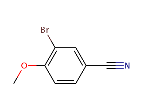 117572-79-9,3-Bromo-4-methoxybenzonitrile,3-Bromo-4-(methyloxy)benzonitrile;