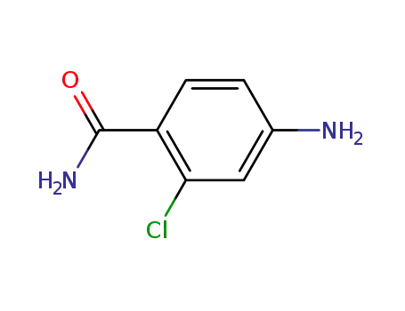 Molecular Structure of 211374-81-1 (4-amino-2-chlorobenzamide)
