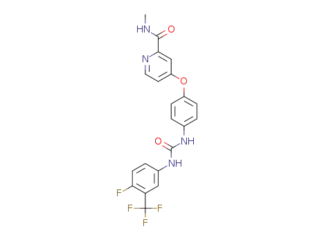 4-(4-(3-(4-fluoro-3-(trifluoromethyl)phenyl)ureido)phenoxy)-N-methylpicolinamide