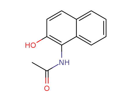 Molecular Structure of 117-93-1 (N-(2-hydroxy-1-naphthyl)acetamide)