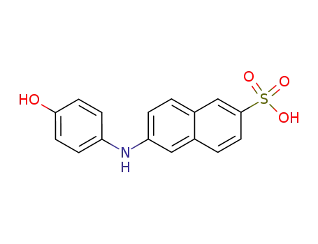 6-(4-hydroxy-anilino)-naphthalene-2-sulfonic acid