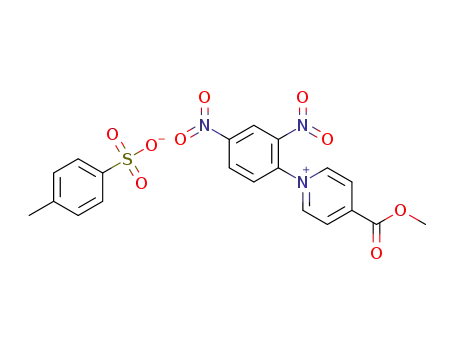 1-(2,4-dinitrophenyl)-4-(methoxycarbonyl)pyridin-1-ium p-toluenesulfonate