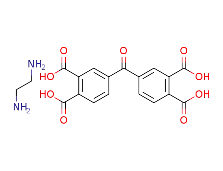 ethane-1,2-diammonium dihydrogen 3,3',4,4'-benzophenonetetracarboxylate
