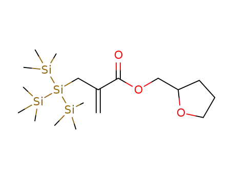 (tetrahydrofuran-2-yl)methyl2-((1,1,1,3,3,3-hexamethyl-2-(trimethylsilyl)trisilan-2-yl)methyl)acrylate