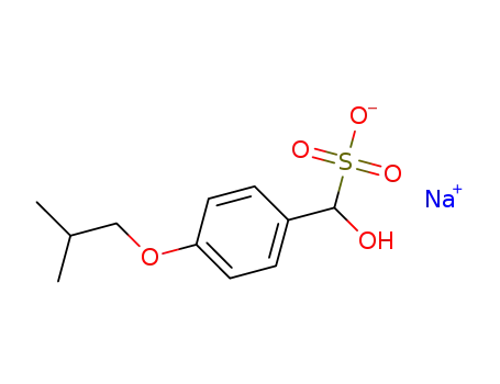sodium hydroxy(4-isobutoxyphenyl)methanesulfonate