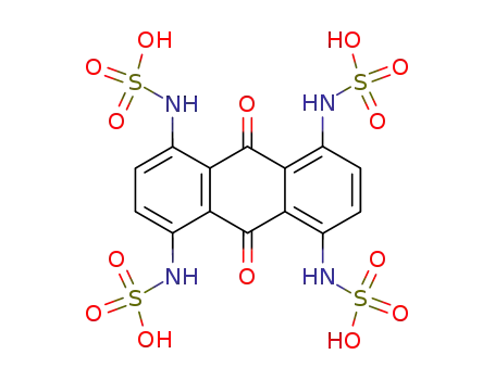 1,4,5,8-tetrakis-sulfoamino-anthraquinone