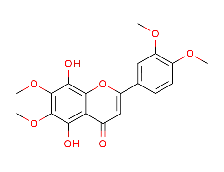 5,8-dihydroxy-6,7-dimethoxy-2-(3,4-dimethoxyphenyl)-4-benzopyrone