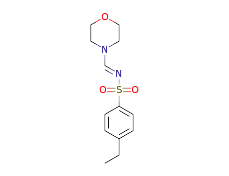 (E)-4-ethyl-N-(morpholinomethylene)benzenesulfonamide