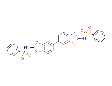 2,2'-bis(phenylsulfonylamino)-6,6'-bibenzoxazole