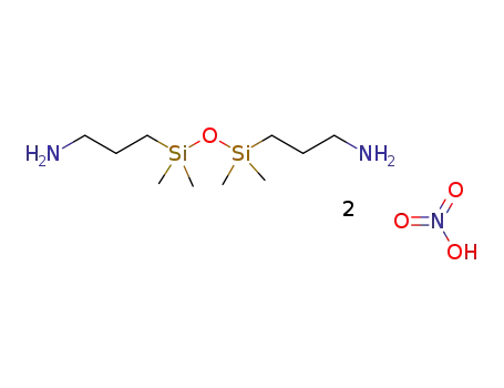 1,3-bis(3-ammoniumpropyl)tetramethyldisiloxane nitrate