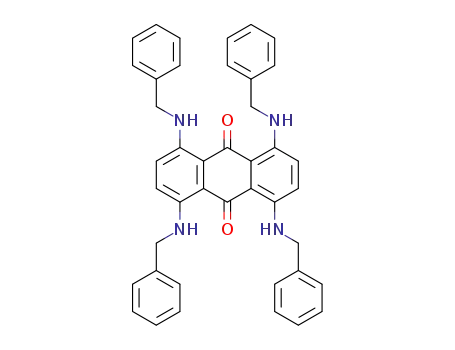 1,4,5,8-tetrabenzylaminoanthraquinone