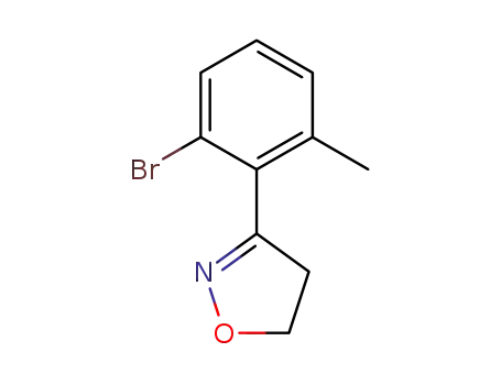 3-[2-methyl-6-bromophenyl]-4,5-dihydroisoxazole