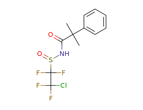 N-((2-chloro-1,1,2,2-tetrafluoroethyl)sulfinyl)-2-methyl-2-phenylpropionamide