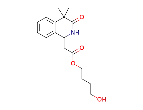 1-[2-(4-hydroxylbutoxyl)-2-oxoethyl]-4,4-dimethyl-1,4-dihydroisoquinolin-3(2H)-one