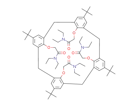 5,11,17,23-Tetra-tert-butyl-25,26,27,28-tetrakis(diethylcarbamoylmethoxy)-calix<4>arene