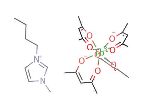 [1-butyl-3-methylimidazolium ][Tb(acetylacetonate)4]
