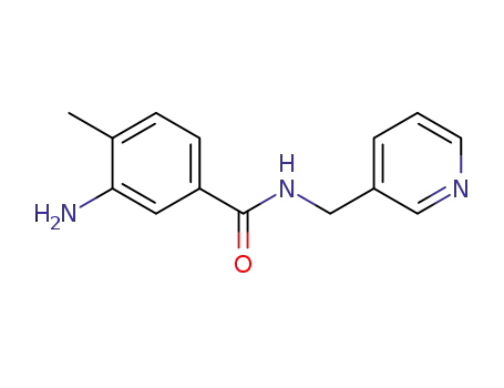 3-amino-4-methyl-N-(pyridin-3-ylmethyl)benzamide