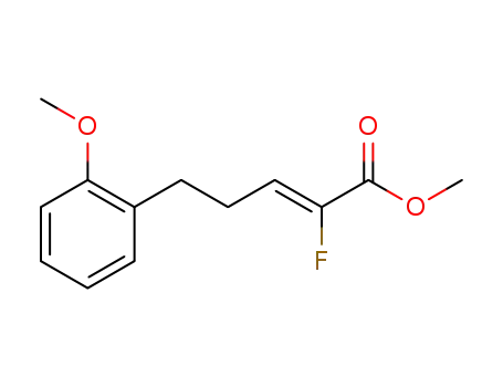 methyl (Z)-2-fluoro-5-(2-methoxyphenyl)pent-2-enoate